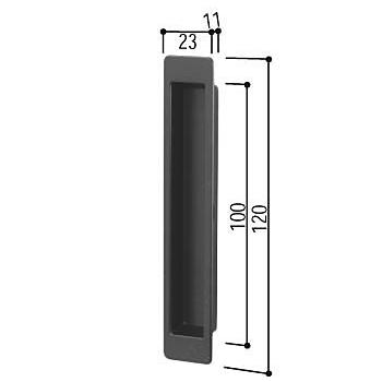 YKK AP 引手(引違い用)(HH-K-38263) YKK YKKサッシ 窓 引違い窓 YKK AP 引手(引違い用)(HH-K-38263) YKK YKKサッシ 窓 引違い窓