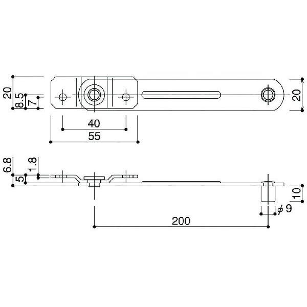 YKK AP 交換 用 部品 アームストッパー( HH-U-0040 ) HHU0040