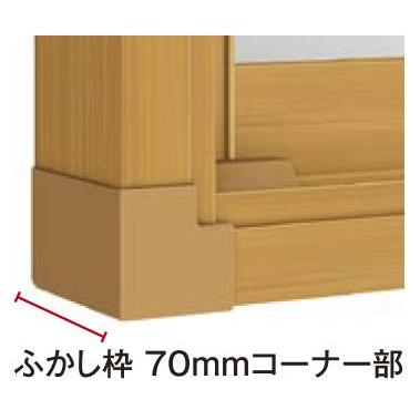 LIXILインプラス オプション ふかし枠 70mm３方：[幅1293〜1500mm×高1001〜1300mm]