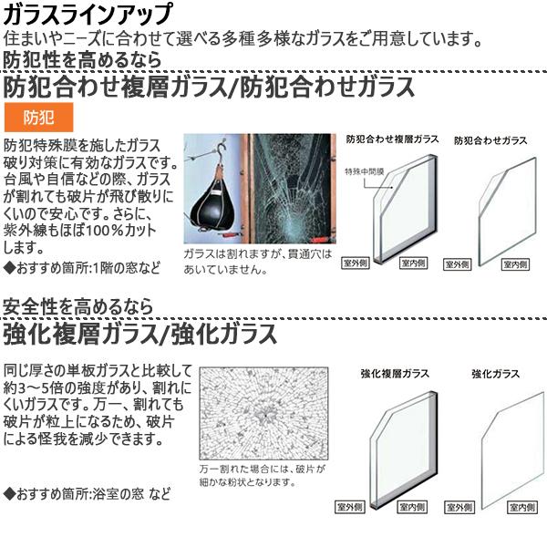 LIXILインプラス FIX窓 複層ガラス Low-Eフロストクリア透明5mm+透明3mmガラス：[幅200〜500mm×高200〜600mm]_7