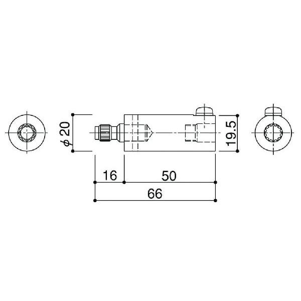 YKK AP オペレーターハンドル連結棒(K-16026) 操作レバー 開閉 YKK AP オペレーターハンドル連結棒(K-16026) 操作レバー 開閉