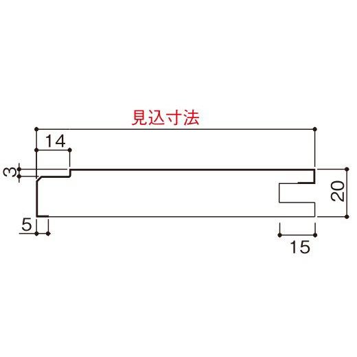 Ykkap造作材 窓枠 ケーシングタイプ アングル一体枠用 窓枠見込寸法 42mm 幅3900mm Ykk Ykk造作材 Ykk窓枠 建材 Lbw Wc042 40 ノース ウエスト 通販 Yahoo ショッピング