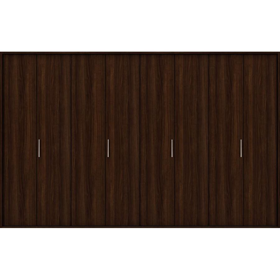 YKKAP収納 クローゼットドア 4枚折戸 TA ケーシング[三方枠]：[幅3246mm×高2033mm]