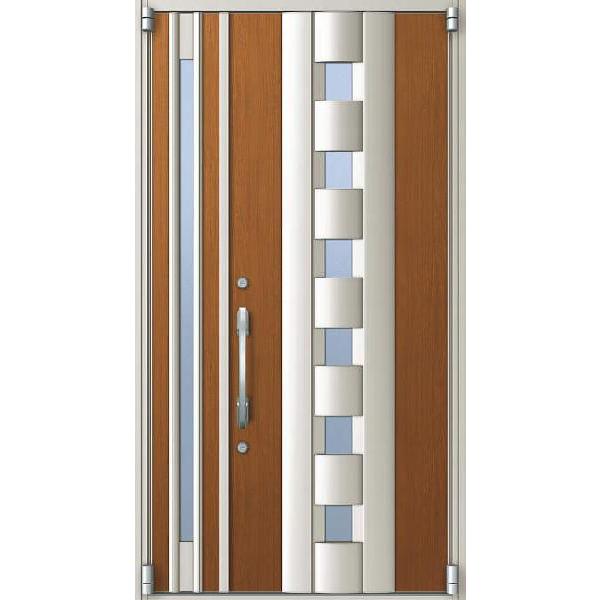 YKKAPデュガードMD型S-taste親子開き[D2/23タイプ]：04型[幅1235mm×高2330mm]