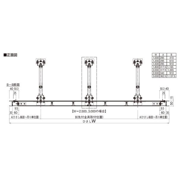 YKKAP窓まわり ひさし シンプルモダン 上吊りひさし 出幅1200mm：照明なし[先付用][幅1000mm]先付け金具付｜hokusei｜11