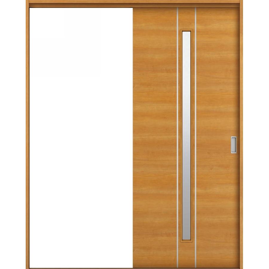 Ykkap室内引戸 ラフォレスタ スタイリッシュ 木目横 片引き戸 Diy 工具 Y63 ノンケーシング枠 幅1532mm 高33mm Ykk Y63 Ykk室内引戸 片引き戸 室内引き戸 室内建具