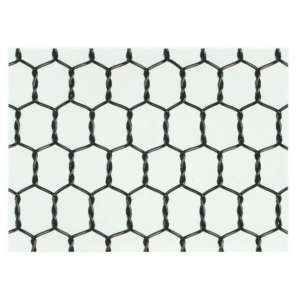 産業用金網 ビニール亀甲金網 線径0.85mm 開目10mm：910mm