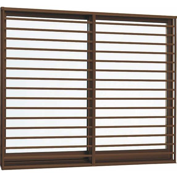 激安価格の 商品画像種類 商品単体外観 Ykkap窓サッシ 引き違い窓 フレミングj 複層防音ガラス 2枚建 面格子付 横格子 半外付型 透明5mm 透明3mm 幅1845mm 高770mm アルミサッシ 格子付き サッシ 窓