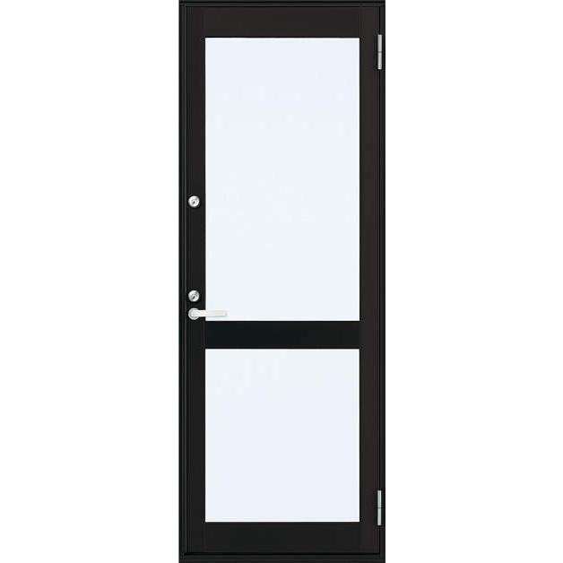 Ykkap勝手口 住宅設備 框ドア フレミングj仕様 複層ガラス 2シリンダー仕様 中桟付タイプ 幅730mm 高10mm Ykk Ykk勝手口ドア ドア Nkd M prv2 Ykk 勝手口ドア ノース ウエスト アルミサッシ サッ