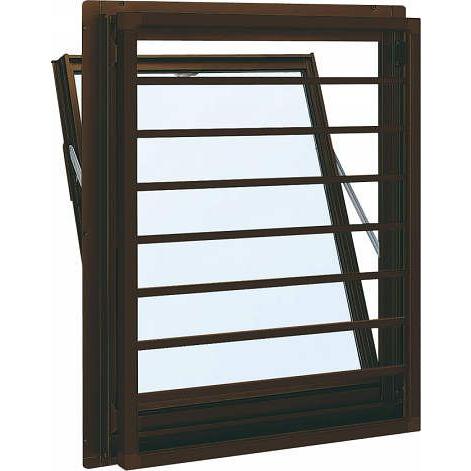 クリアランスセール Ykkap窓サッシ 装飾窓 フレミングj Low E複層防犯ガラス 面格子付内倒し窓 横格子 Low E透明4mm 合わせ型7mm 幅405mm 高770mm 公式ストア Www Skylanceronline Com