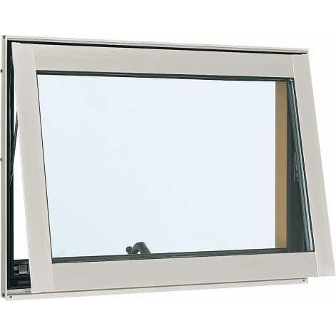 YKKAP窓サッシ 装飾窓 フレミングJ[複層防犯ガラス] すべり出し窓 オペレーター仕様[透明5mm 合わせ透明7mm]：[幅405mm×高570mm]