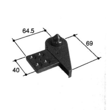 旧立山軽銀取りつくろう用部分品 入り口・入口部屋の入り口 ピボットヒンジ：ピボットヒンジ(下枠)[PKD9702] 玄関扉、玄関ドア-DIY、工具-ドア、扉、板戸、障子