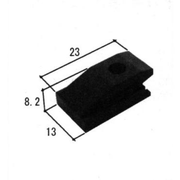 旧立山アルミ網戸部品 外れ止め 振れ止め はずれ止め 2個入 Pke3097 Pk 097 2 ノース ウエスト 通販 Yahoo ショッピング