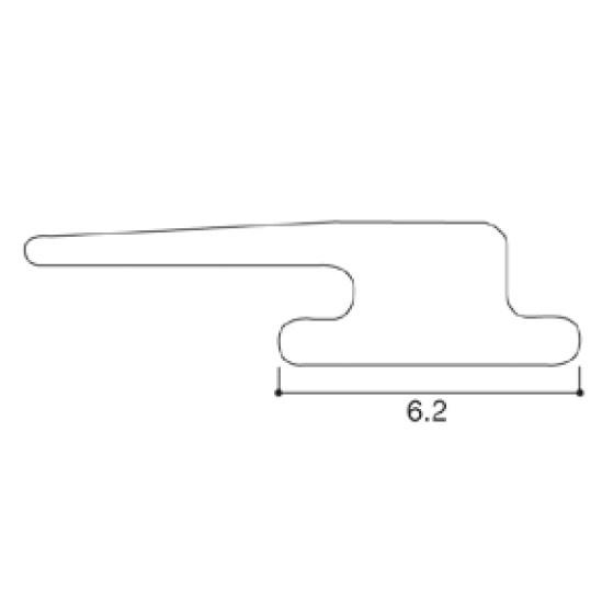 Lixil補修用部品 新日軽ブランド部品 ドア 引戸 内装材 戸当り タイト材 ビート タイト材 ウェザーストリップ S8nws57 S8 Nws57 ノース ウエスト 通販 Yahoo ショッピング