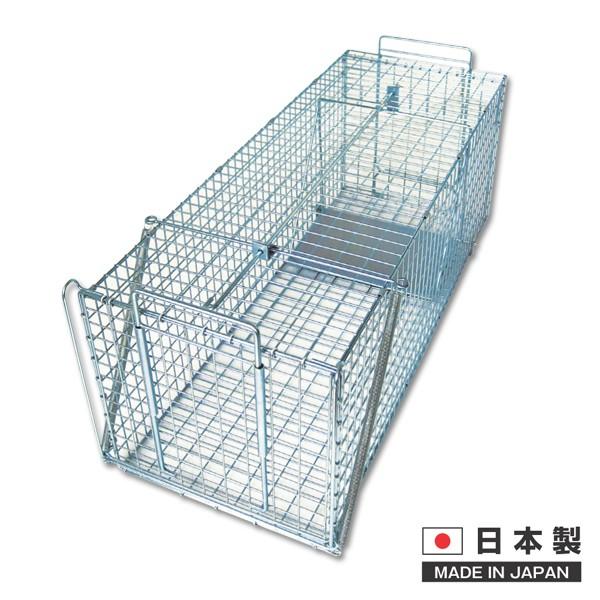 動物捕獲器 保護器：1100（踏板式）　300×350×1100mm　1個入り【ネズミ】【鼠】【ねずみ】【イタチ】【クマ】【ハクビシン】【ネズミ取り】【ネズミ捕り】【取