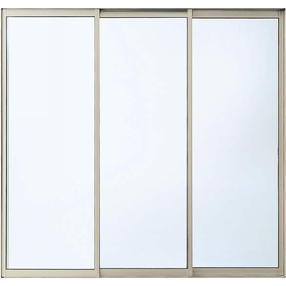 Ykkap窓サッシ コンセプト窓 ワイドスライディング 3枚連動片引き窓 断熱障子 収納式引手 幅10mm 高2430mm Ykk Ykkアルミサッシ サッシ 大開口 Thk 174 N C3r ノース ウエスト 通販 Yahoo ショッピング