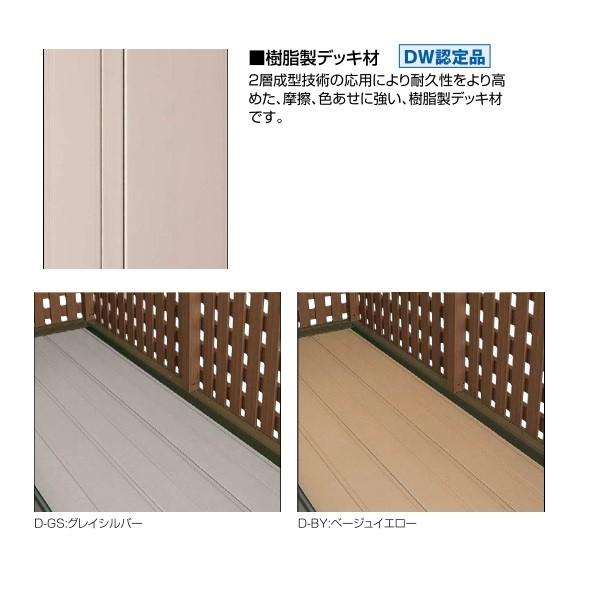 Ykkapウォールエクステリア ルシアスバルコニー 屋根置式 たて格子 樹脂製デッキ材 標準柱仕様 奥行 870mm 幅1820mm Ubr 1809 Tk D Gs ノース ウエスト 通販 Yahoo ショッピング