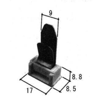 三協アルミ 格子取付金具 WB2605 10個入 ノイスタR/アンテオVR対応