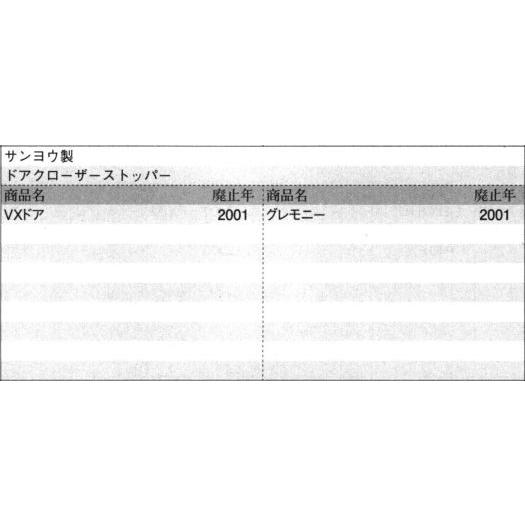 三協部品 玄関ドア ドアクローザー:ドアクローザー(上かまち)[WD3468