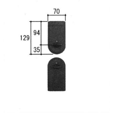 三協軽銀取りつくろう用部分品 入り口・入口部屋の入り口 鳥打ち帽・くつずり・総締め折りかえし:サムターン(たてかまち)[WD5368] サンキーガル 部屋の入り口厚31粍用 WD4244とWD4246の仕掛ける品 文句なし・ ドア、扉、板戸、障子-玄関扉、玄関ドア