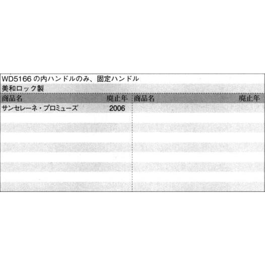 三協部品 玄関ドア 把手：把手(たてかまち)[WD6781]の画像