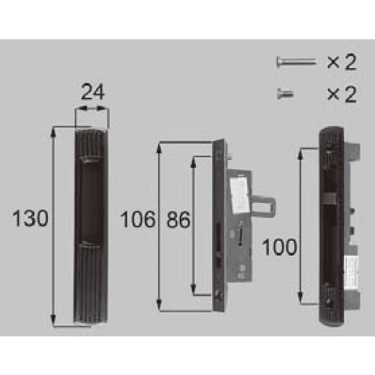 LIXIL（リクシル） LIXIL補修用部品 新日軽ブランド部品 ドア・引戸