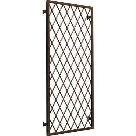 YKKAP窓サッシ オプション フレミングJ 面格子 ラチス格子[引き違い窓用]：[幅1370mm×高570mm]