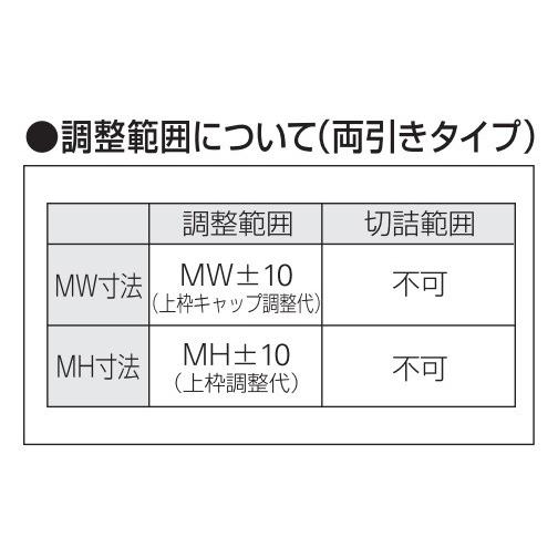 YKKAP汎用網戸 横引きロール網戸フラットタイプXMD 両引きタイプ アルミ色：[幅1401〜1600mm×高2001〜2200mm]_2