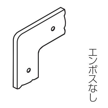 YKK ap アルミ 外壁 アルカベール エルモストーン 開口部・見切部：窓コーナーキャップ 20個｜hokusei