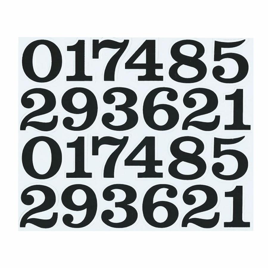 ステッカー 防水 Pvc加工素材 数字 ナンバー セット アウトドア バイク 車 ヘルメット 塩化ビニール プロユース ブラック 黒 耐候 耐水 業務用 Ts 137b Ts 137b ステッカープロショップ北摂モール 通販 Yahoo ショッピング