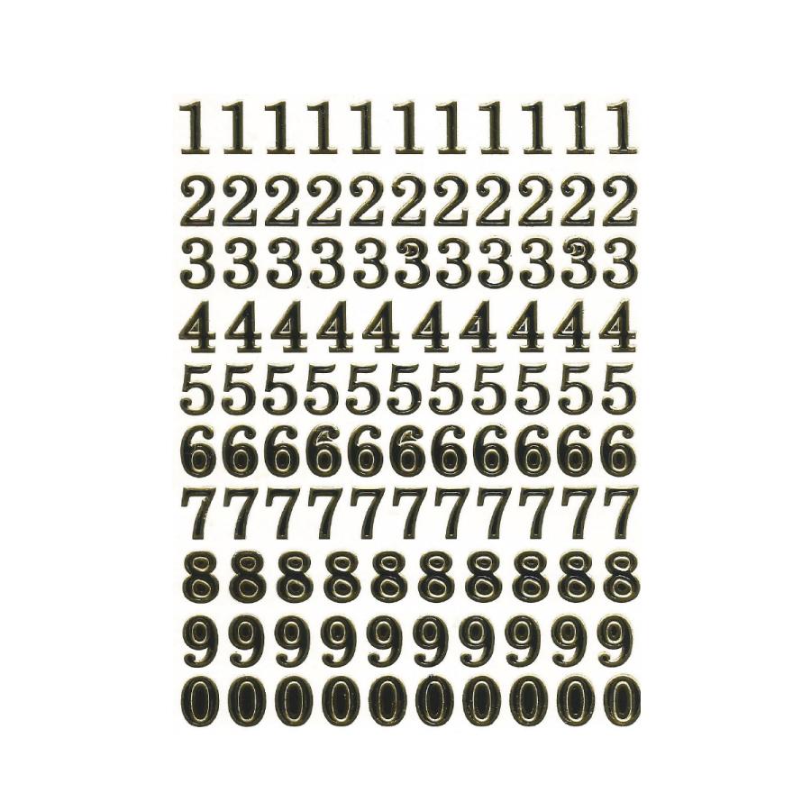 ステッカー 防水 Pvc加工素材 ホログラム加工 ナンバー 数字 セット アウトドア バイク 車 ヘルメット 事務所 塩化ビニール 黒 ブラック 金 ゴールド Tss 644b Tss 644b ステッカープロショップ北摂モール 通販 Yahoo ショッピング