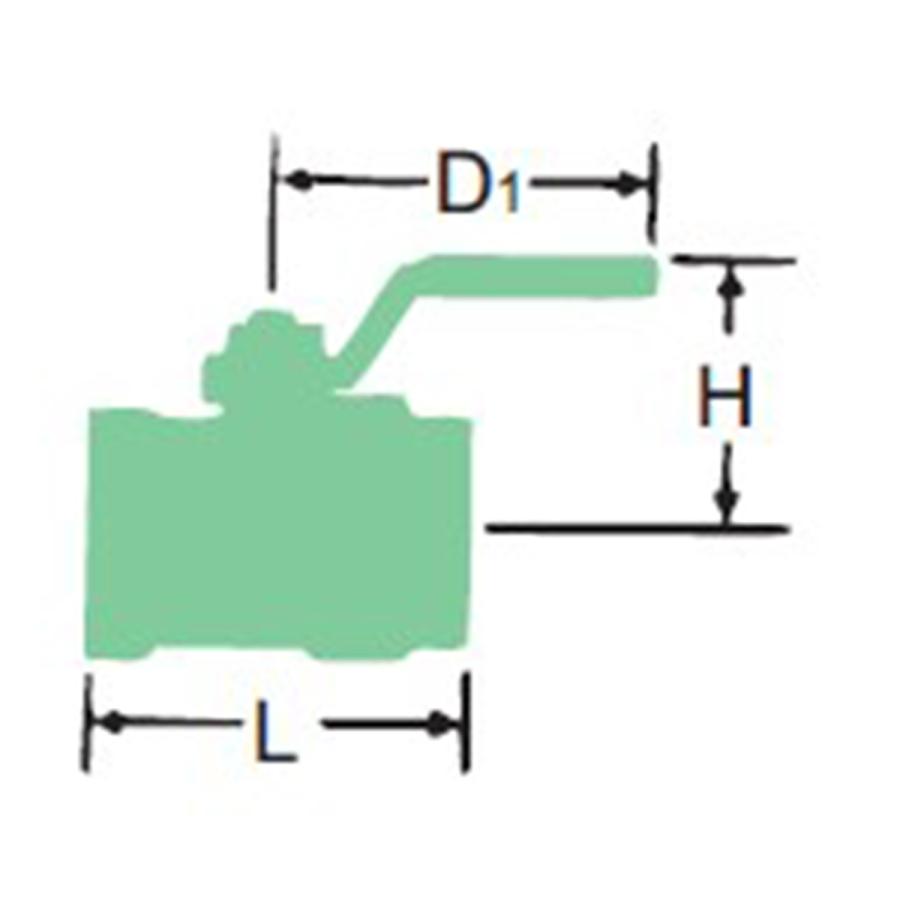 東洋バルヴ 600RC-N-32A(1 1/4) 黄銅 ボールバルブ 32A 東洋バルブ