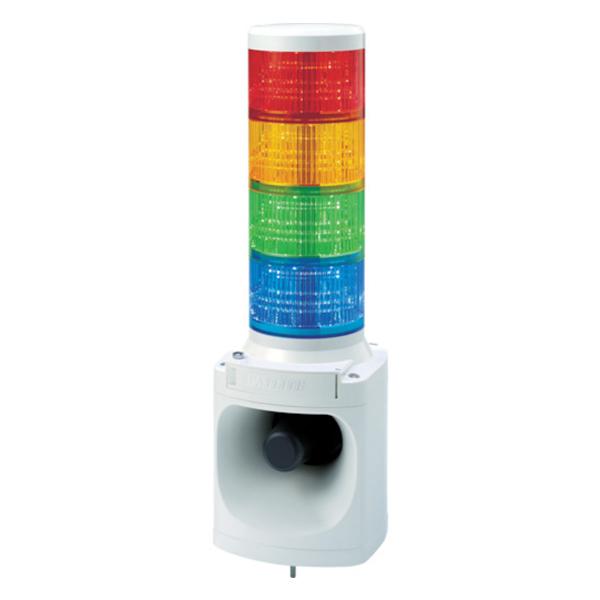 パトライト LKEH-402FA-RYGB ＬＥＤ積層信号灯付き電子音報知器 積層信号灯
