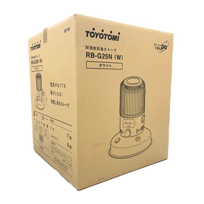 TOYOTOMI 在庫あり トヨトミ RB-G25N-W 白 対流型石油ストーブ TOYOTOMI 在庫あり トヨトミ RB-G25N-W 白 対流型石油ストーブ