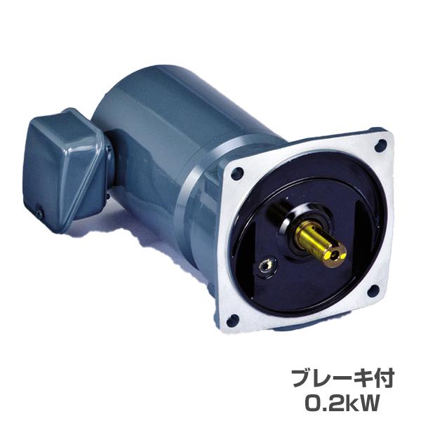 シグマー技研  SMFB2-02-10 SG-P1 ギヤモーター 平行軸 単相フランジ取付型 (ブレーキ付) 0.2kW