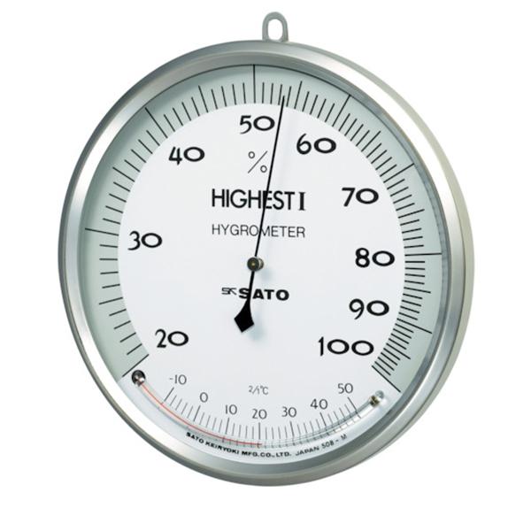 佐藤計量器 7540-00 ハイエスト1型湿度計（温度計付） :ST-7540-00:ホクショー商事 ヤフー機械要素店 - 通販