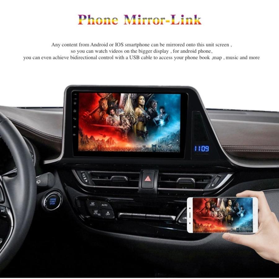 車 ラジオナビゲーション トヨタ Chr 16 17 18 19 C Hr Px6 Dsp Hdmi 4gb 64gb Rds Wifi Rds Usb Android 9 02 Din Gps Hkt Hokuto 通販 Yahoo ショッピング