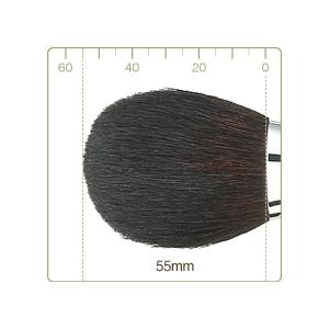 メイクブラシ 竹宝堂化粧筆 パウダーブラシ 20−4黒軸 / 熊野筆 : 熊野