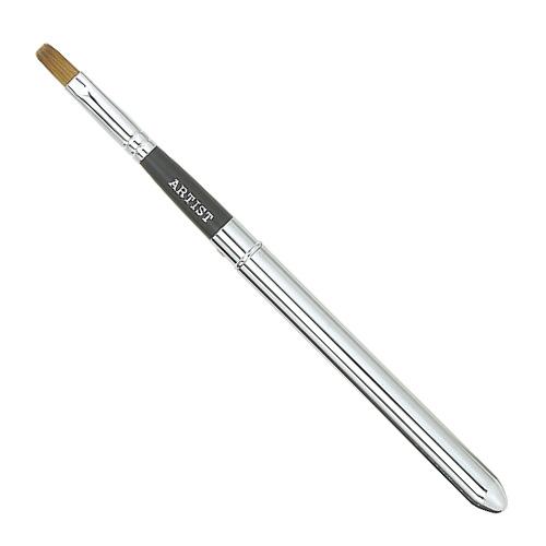 メイクブラシ 竹宝堂化粧筆 携帯用リップブラシ 黒軸 ARTISTk / 熊野筆