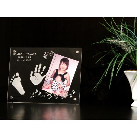 赤ちゃん手形足型メモリアル 写真立て Ho Te 6 Ho Te 6 熊野筆の北斗園 通販 Yahoo ショッピング