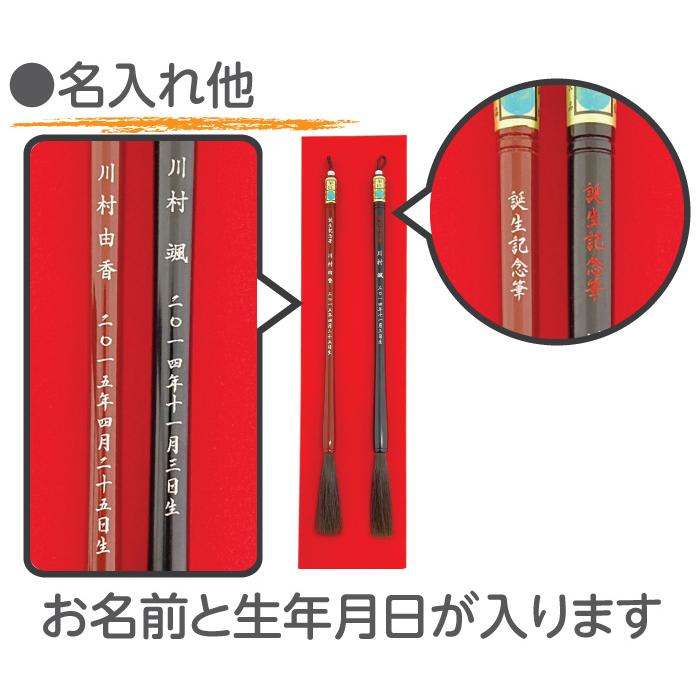 赤ちゃん筆 胎毛筆 赤ちゃん 保存 書道筆 赤ちゃん筆 胎毛筆  さくらコース／出産祝い ギフト ファーストカット くせ毛 0歳 1歳 2歳 誕生記念 |  | 03
