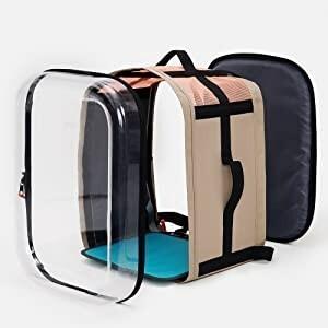 pidan 猫用キャリーバッグ リュック 透明窓付き pidan（ピダン） 透明窓 ゆったりサイズ ペット専用 クリアリュック