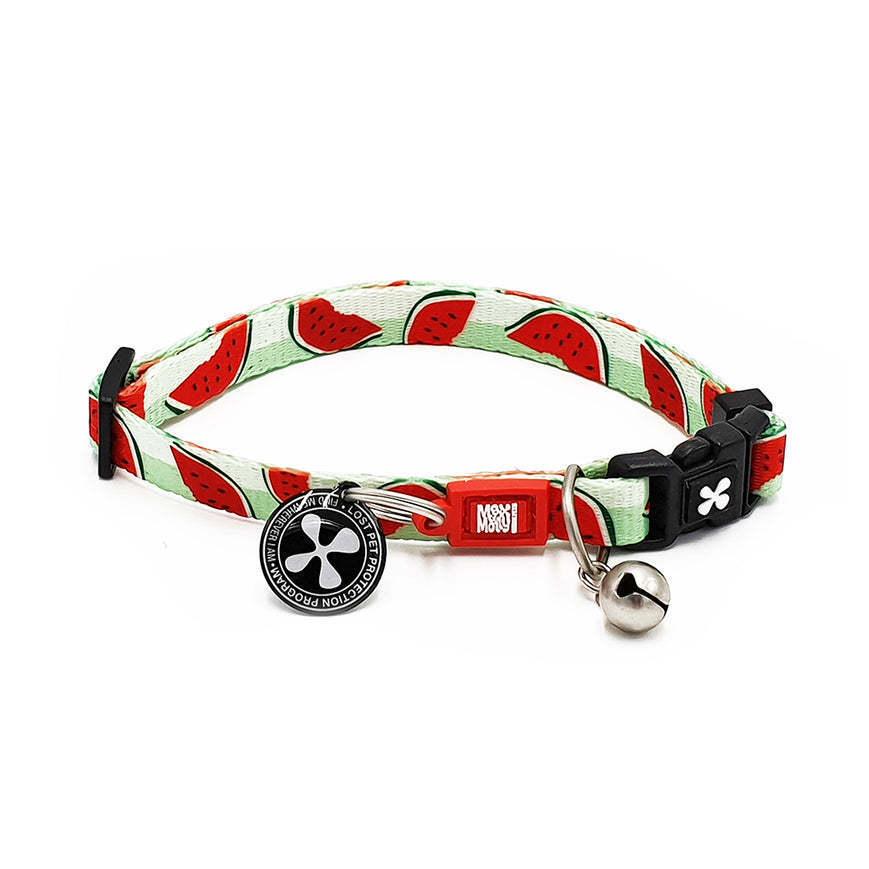 マックスアンドモーリー 猫用首輪 スマートIDタグ付き : HOLA.FU