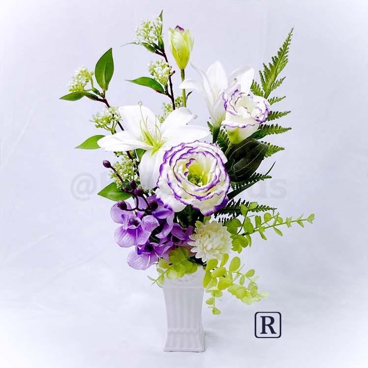 造花 仏花 お供え 仏壇 墓 仏壇用 墓用 一束 花 花束 トルコキキョウ 