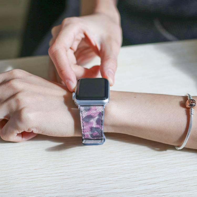 Apple Watch バンド 女性 革 アップルウォッチ Series6 40mm 44mm 38mm 42mm Series5 4 3 2 1 Se おしゃれ 人気 本革 豹柄 Apw43 Iphone12スマホケース手帳型の天国 通販 Yahoo ショッピング