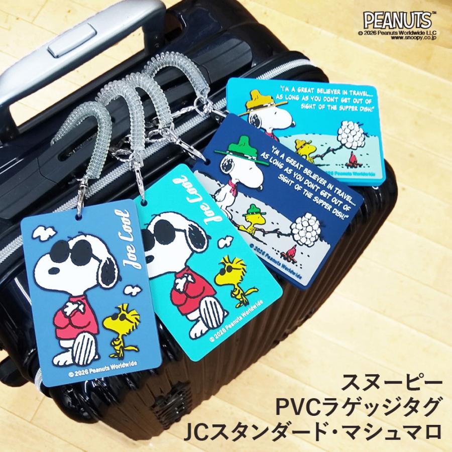 スヌーピー PVCラゲッジタグ パスケース SNOOPY 定期入れ ICカード入れ