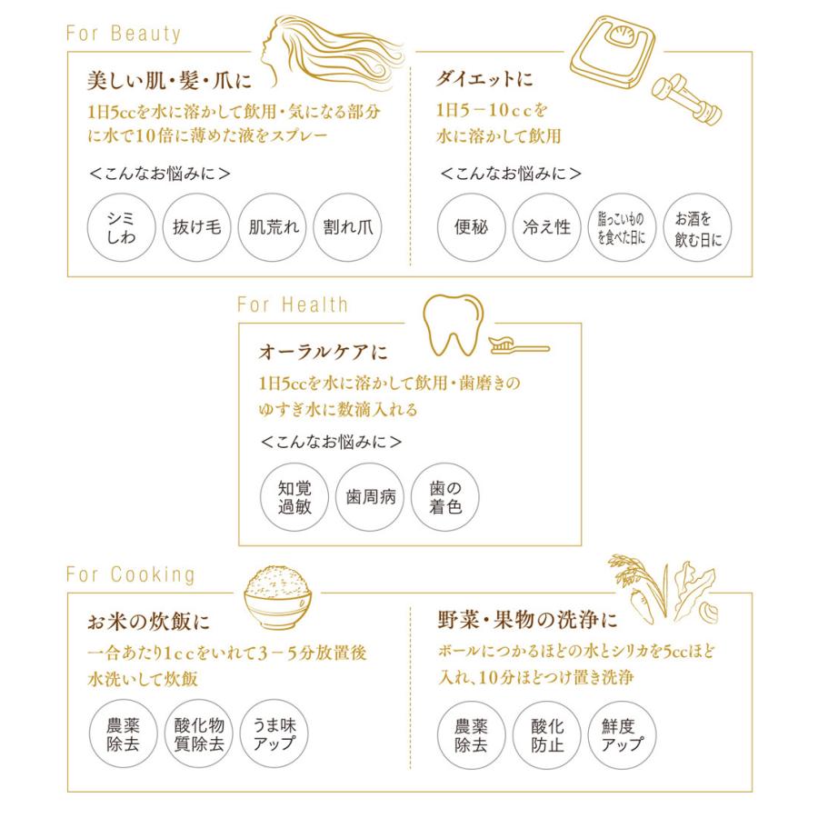 ホリスティックキュア テラプラスシリカ 100ml Tera+ Silica  美のミネラル シリカ  サプリメント ホリスティックキュアーズ HOLISTICcures |  | 04