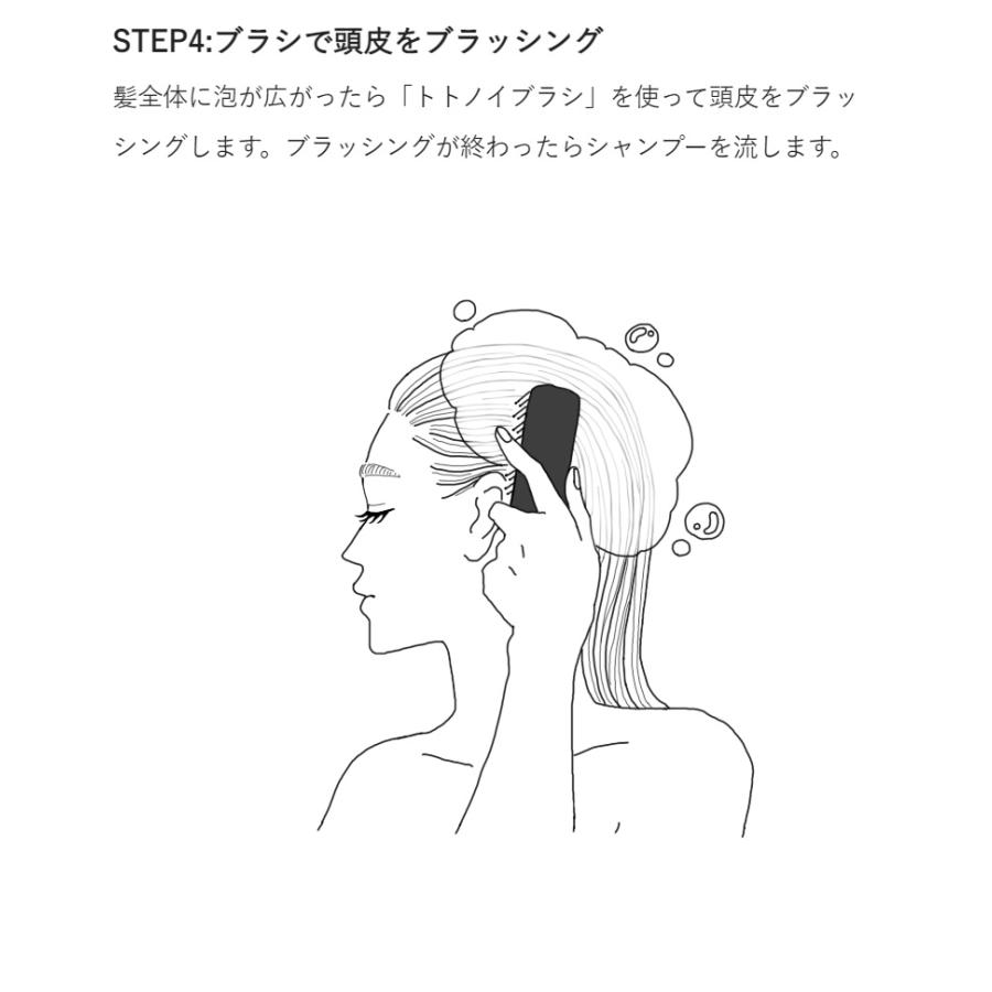 ホリスティックキュアトトノイ ブラシ シャンプー専用ブラシ 髪