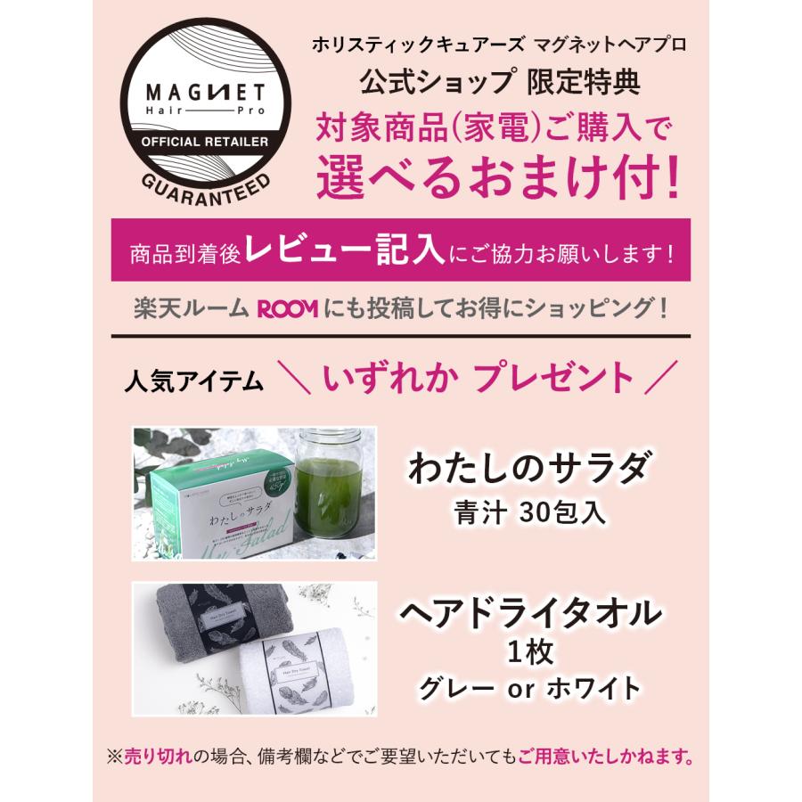 最終値下げ 公式特典付 マグネットヘアプロ ドライヤーモイスト HCD