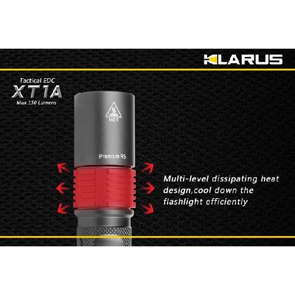 KLARUS クラルス XT1A 【CREE XP-G R5搭載 / 単３電池×1本】｜holkin｜05